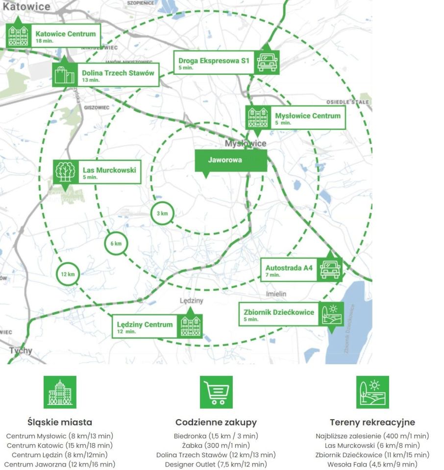 Działka budowlana Mysłowice Larysz, ul. Jaworowa