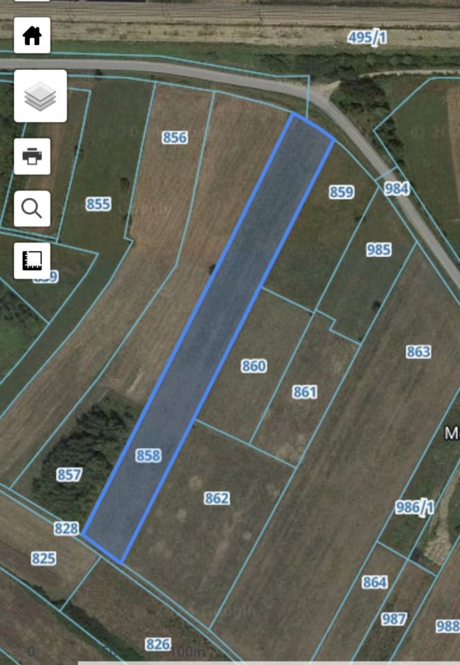 Działka budowlana Grabiny. Zdjęcie 2