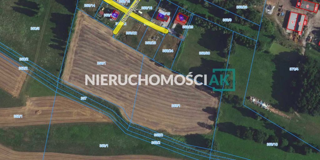 Działka Czmoniec, ul. Stokrotkowa. Zdjęcie 3