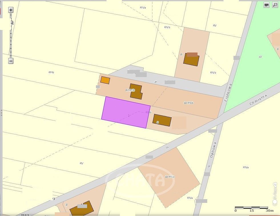 Działka budowlana Bogdaszowice, ul. Chmielna. Zdjęcie 2
