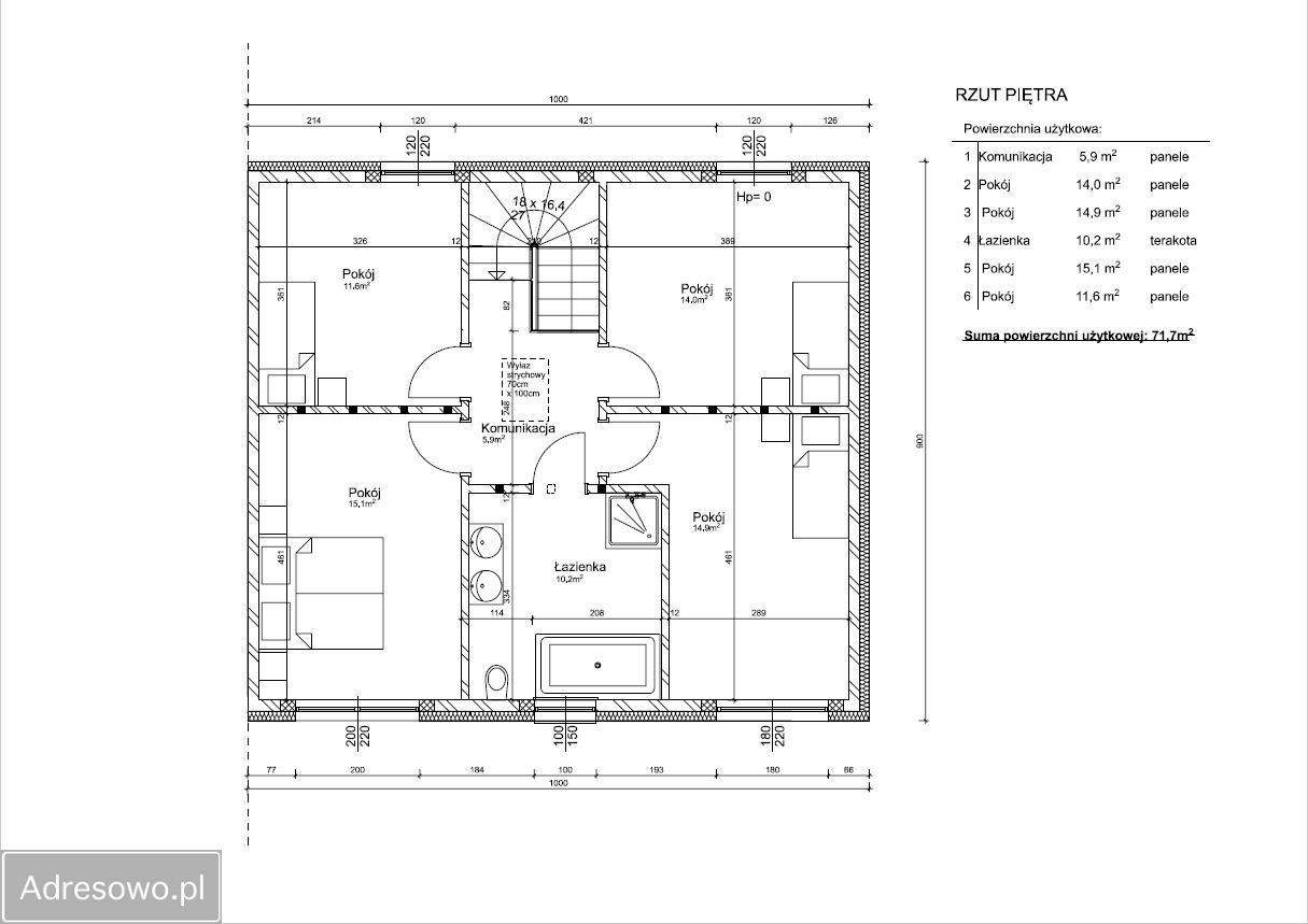 dom szeregowy, 5 pokoi Pisz. Zdjęcie 17