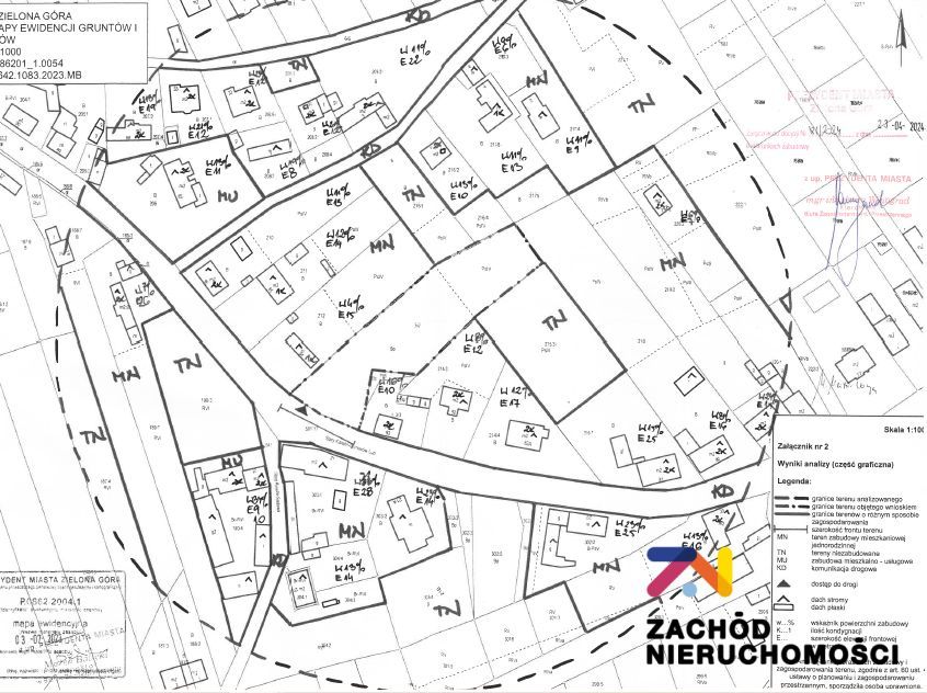 Działka budowlana Zielona Góra Stary Kisielin, ul. Stary Kisielin-Pionierów Lub.. Zdjęcie 8