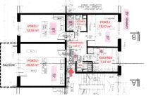 Mieszkanie 3-pokojowe Rawicz, ul. Stefana Czarnieckiego. Zdjęcie 4