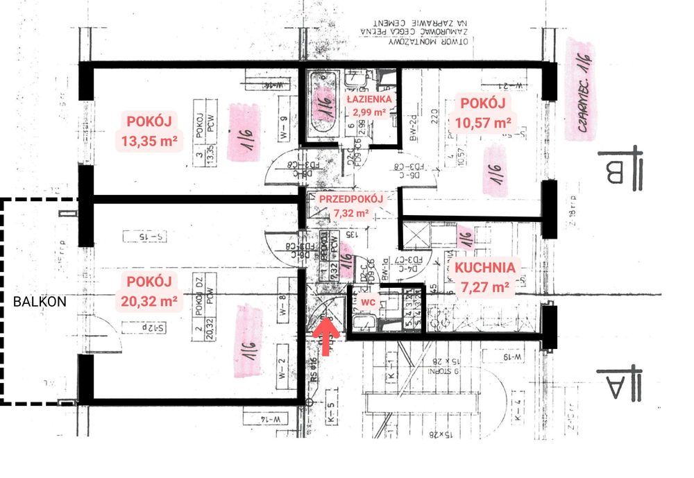 Mieszkanie 3-pokojowe Rawicz, ul. Stefana Czarnieckiego. Zdjęcie 5