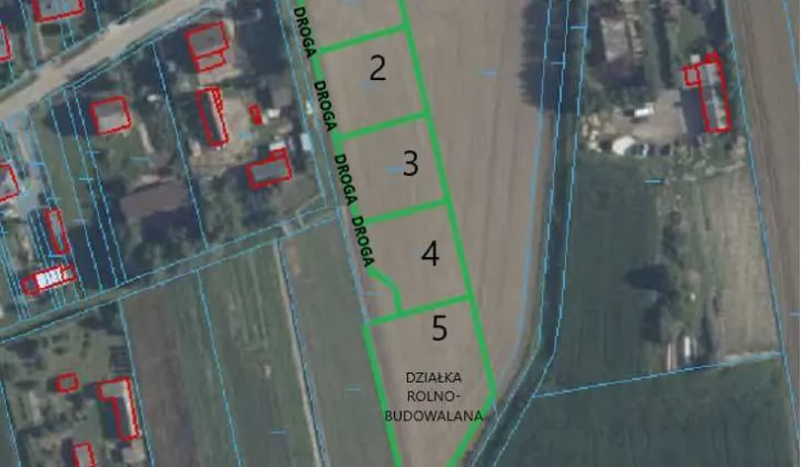 Działka budowlana Nowa Wieś