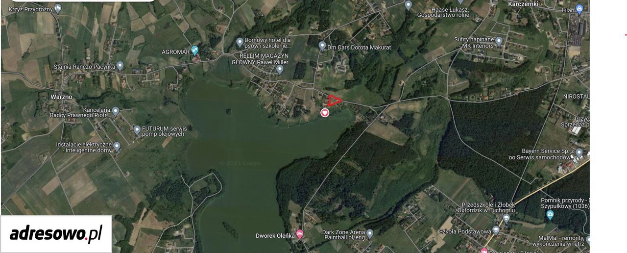 Działka rolno-budowlana Tuchom, ul. Jeziorna. Zdjęcie 12