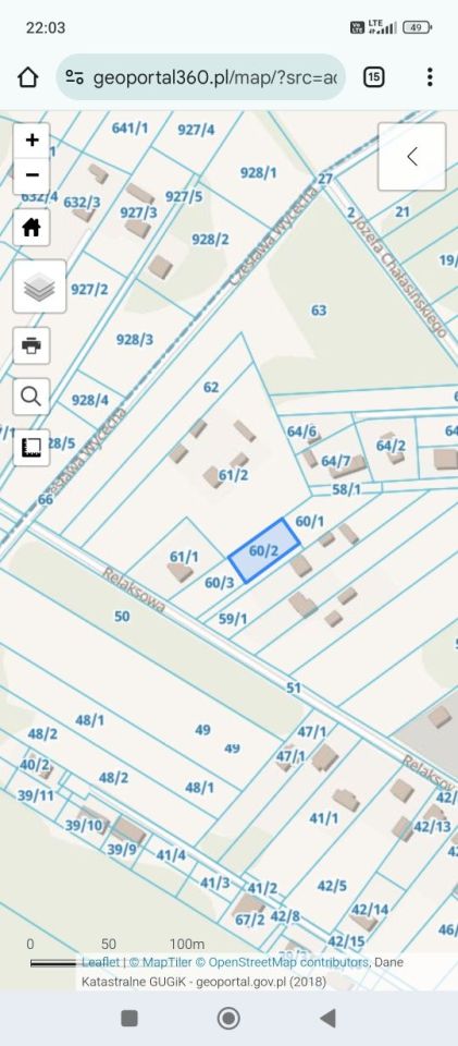 Działka budowlana Radom, ul. Relaksowa. Zdjęcie 2