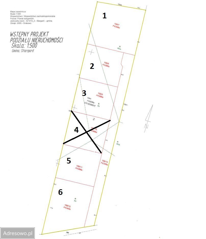 Działka budowlana Grabowo. Zdjęcie 2