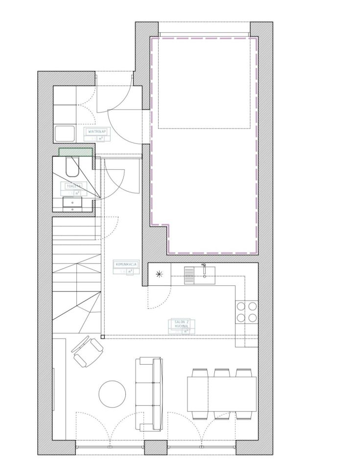 dom szeregowy, 5 pokoi Kraków Sidzina, ul. Stefana Kołaczkowskiego. Zdjęcie 28