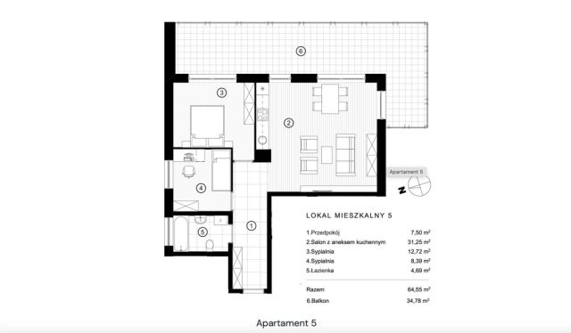 Mieszkanie 3-pokojowe Kraków, ul. Anny Libera. Zdjęcie 13