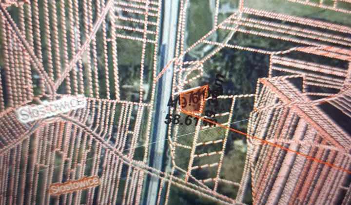 Działka inwestycyjna Słostowice