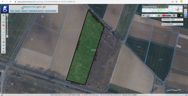Działka inwestycyjna Wszemirów. Zdjęcie 4