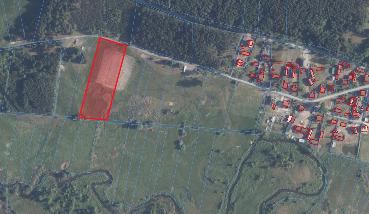 Działka rolno-budowlana Januszewice Łęg Januszewski. Zdjęcie 3