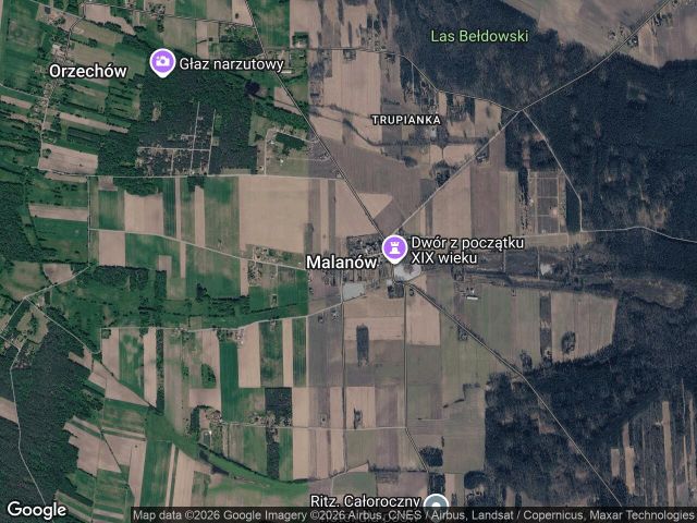 Działka rolno-budowlana Malanów. Zdjęcie 1