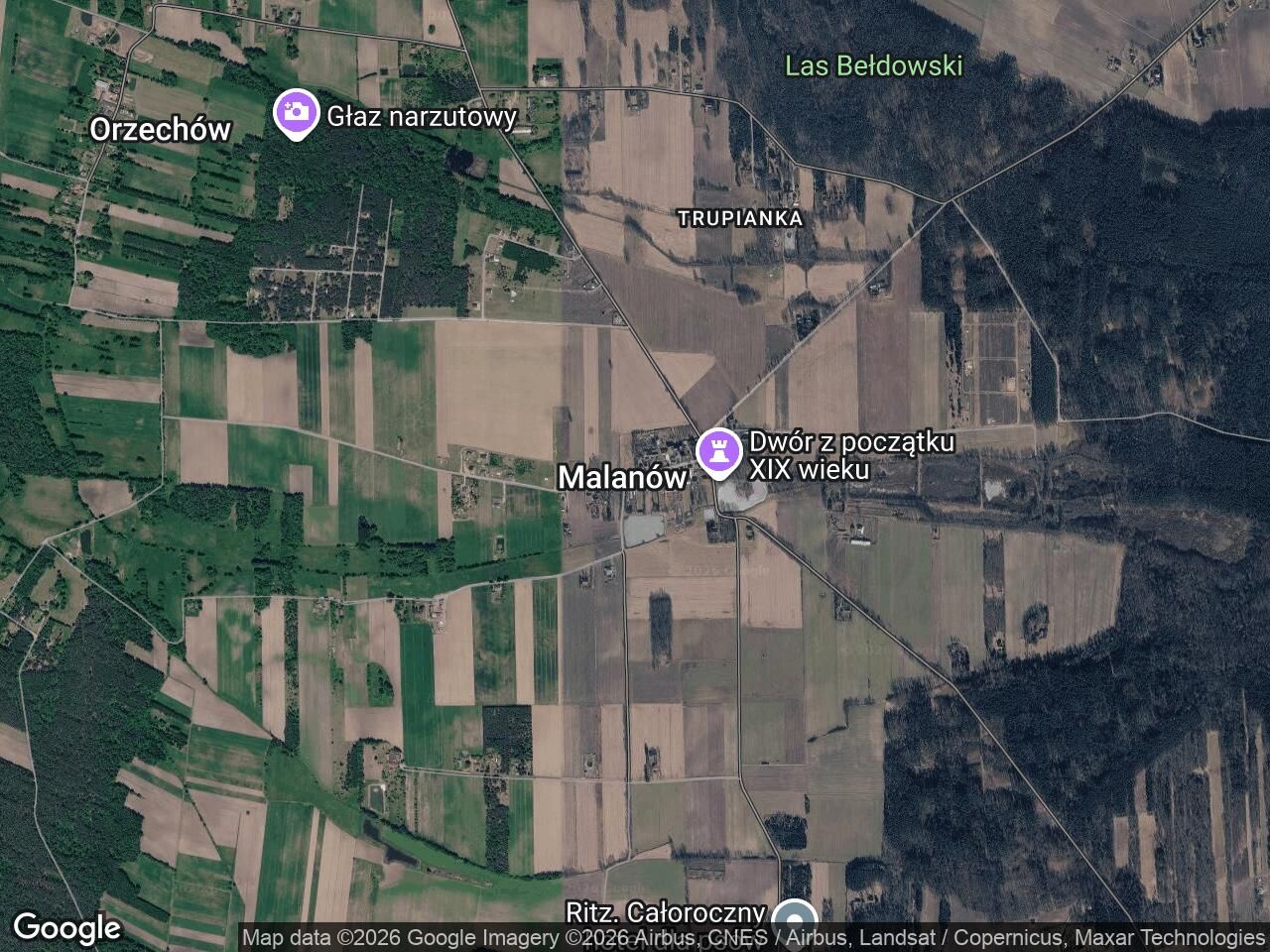 Działka rolno-budowlana Malanów. Zdjęcie 1