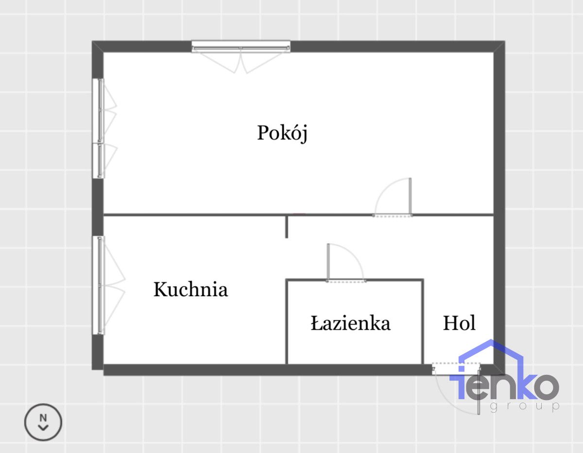 Mieszkanie 1-pokojowe Warszawa Śródmieście, ul. Nowolipki. Zdjęcie 11