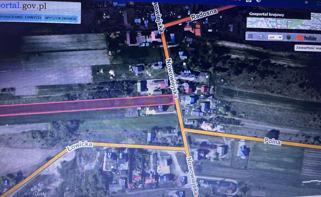 Działka rolno-budowlana Mysłaków Stara Wieś, ul. Nowowiejska. Zdjęcie 2