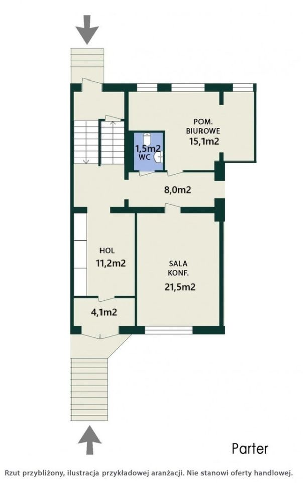 Biuro Warszawa Mokotów, ul. Niedźwiedzia. Zdjęcie 6