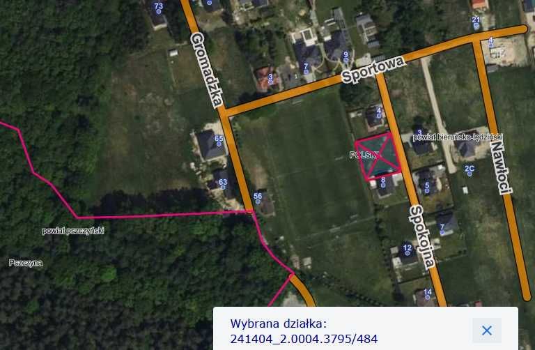 Działka budowlana Międzyrzecze, ul. Spokojna. Zdjęcie 3