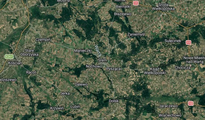 Działka rod Śrem, JEZIORANA 1