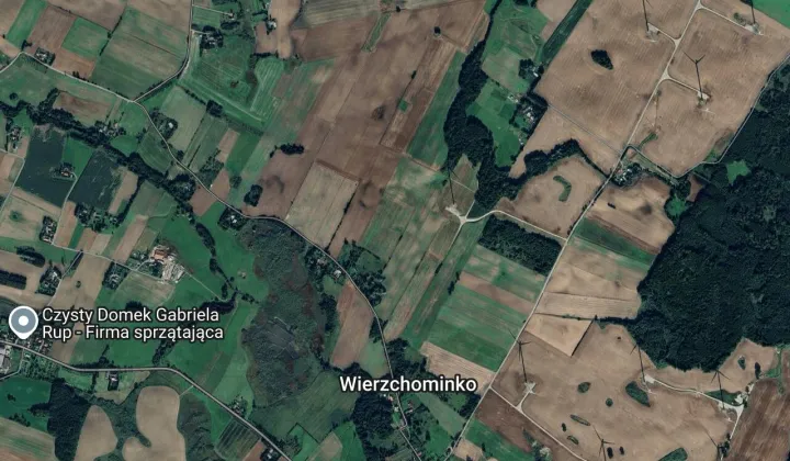 Działka rolna Wierzchominko