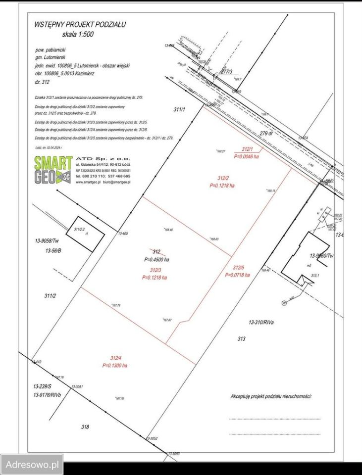 Działka budowlana Kazimierz, ul. Północna. Zdjęcie 1