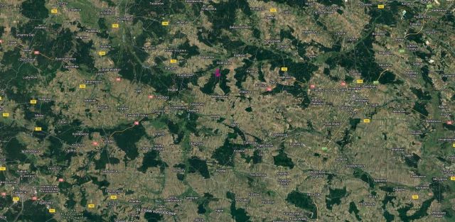 Działka leśna Mękarzów. Zdjęcie 1