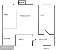 Mieszkanie 3-pokojowe Skarżysko-Kamienna, ul. Rejowska. Zdjęcie 1