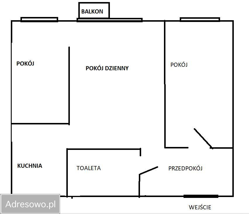 Mieszkanie 3-pokojowe Skarżysko-Kamienna, ul. Rejowska. Zdjęcie 2