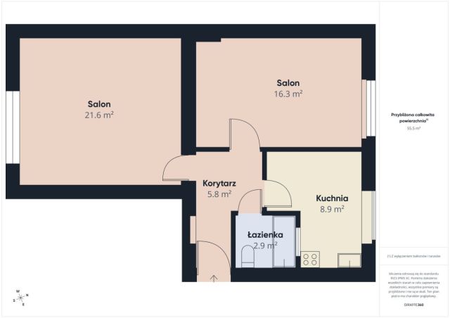 Mieszkanie 2-pokojowe Warszawa Włochy, ul. Żwirki i Wigury. Zdjęcie 21