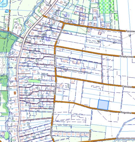 Działka budowlana Wysoka Głogowska Piaski, ul. Pogodna. Zdjęcie 1