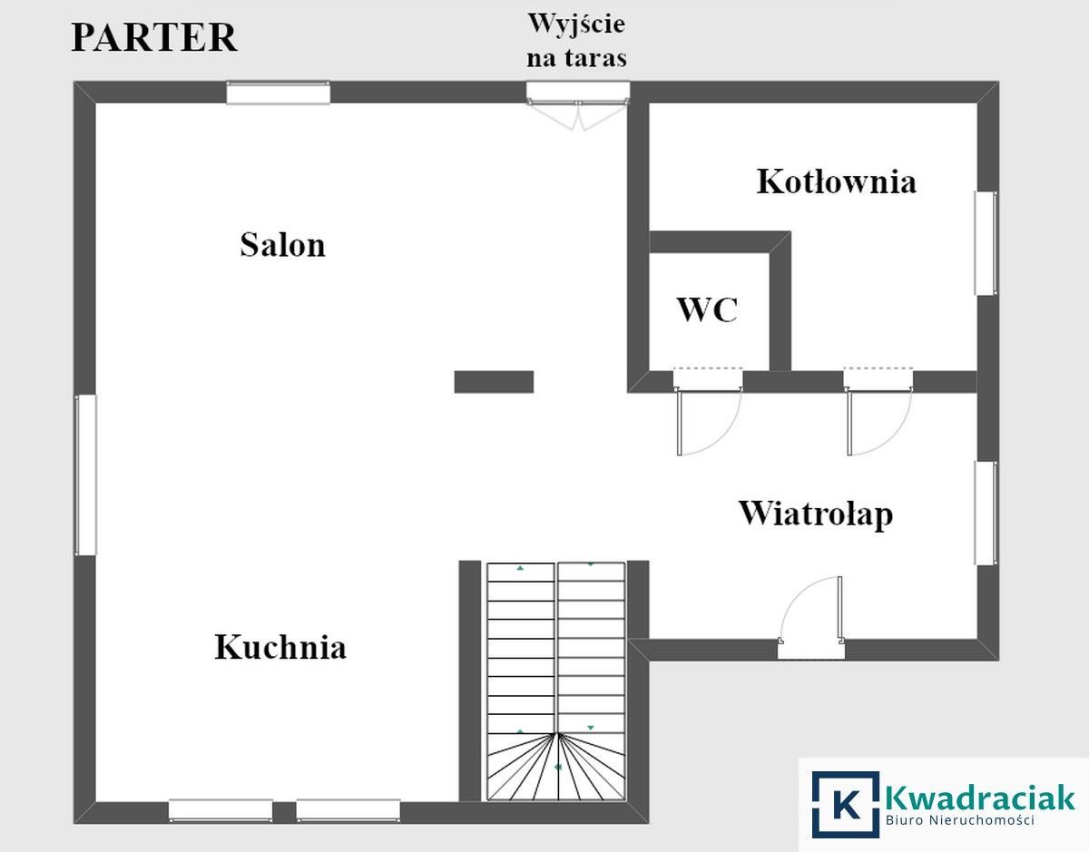 dom wolnostojący, 3 pokoje Zagórz, ul. Wichrowa. Zdjęcie 22