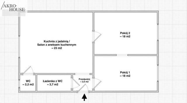 Mieszkanie 2-pokojowe Rydułtowy, os. Orłowiec. Zdjęcie 8