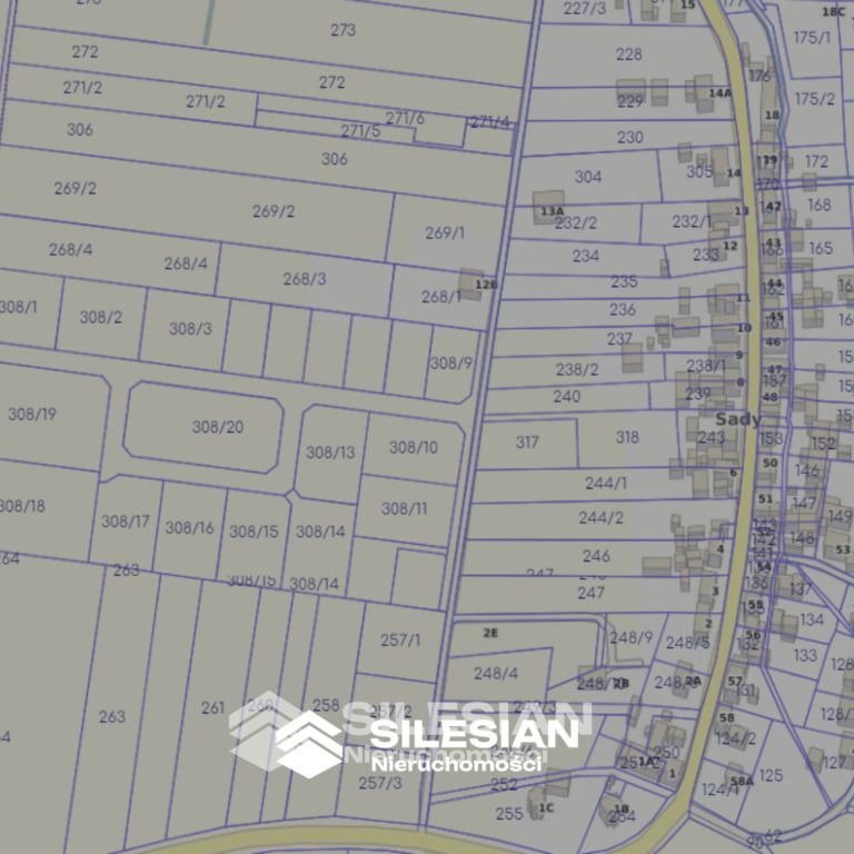 Działka budowlana Sady. Zdjęcie 2