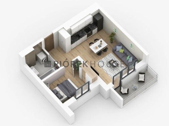 Mieszkanie 2-pokojowe Warszawa Bielany, ul. Loteryjki. Zdjęcie 13