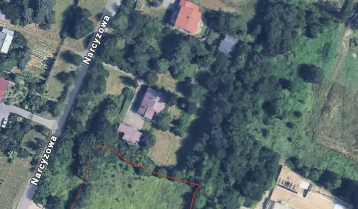 Działka budowlana Lublin Ponikwoda, ul. Narcyzowa