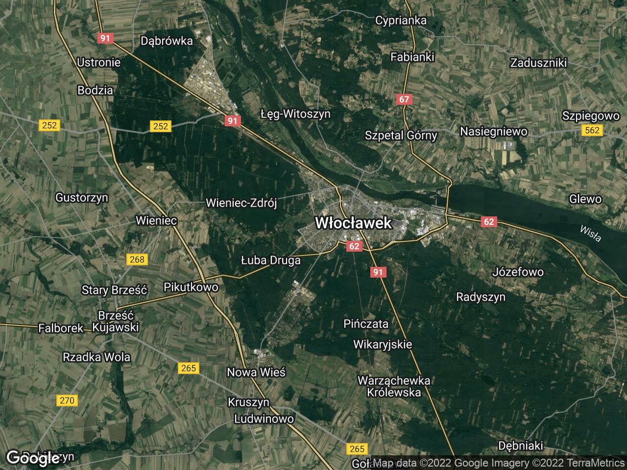 Działka budowlana Włocławek Południe , ul. Wiejska