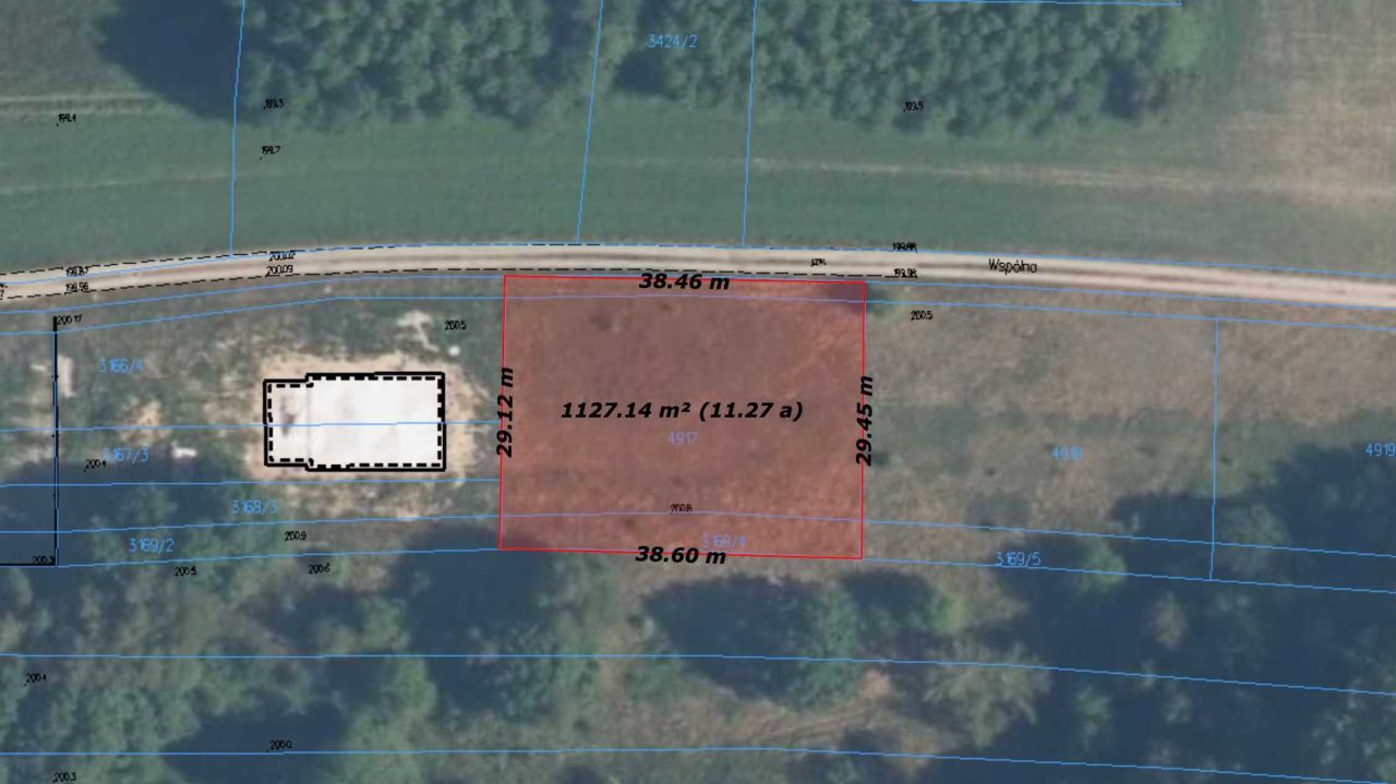 Działka budowlana Mokrzyska, ul. Wspólna. Zdjęcie 7