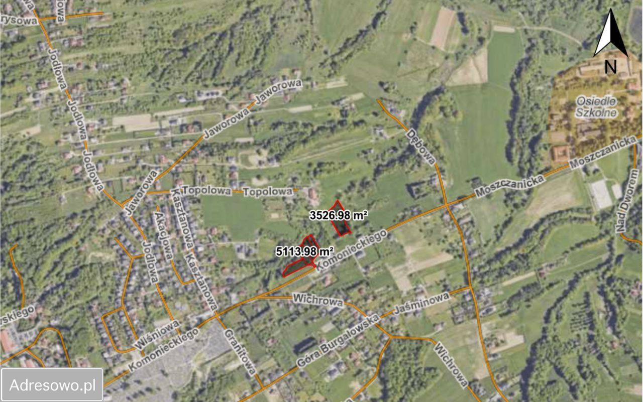 Działka rolno-budowlana Żywiec, ul. Komonieckiego. Zdjęcie 7