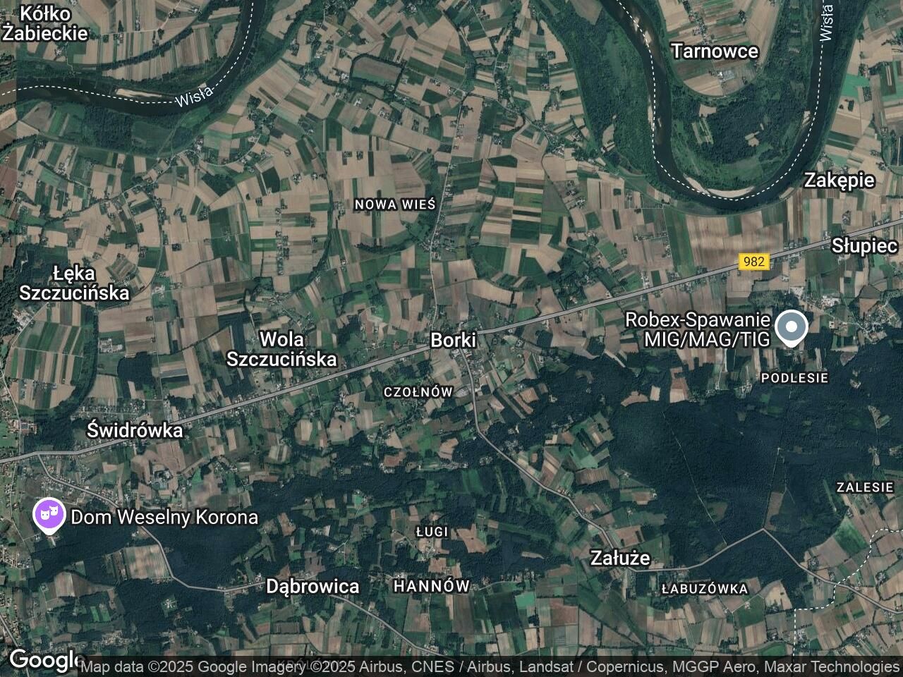 Działka budowlana Borki