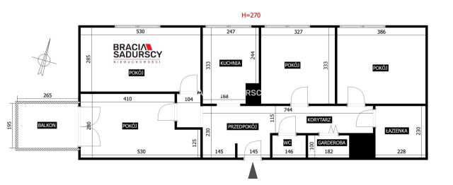 Mieszkanie 4-pokojowe Kraków Bronowice, ul. Stańczyka. Zdjęcie 21