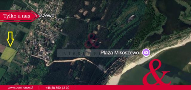 Działka inwestycyjna Mikoszewo, ul. Leśna. Zdjęcie 1