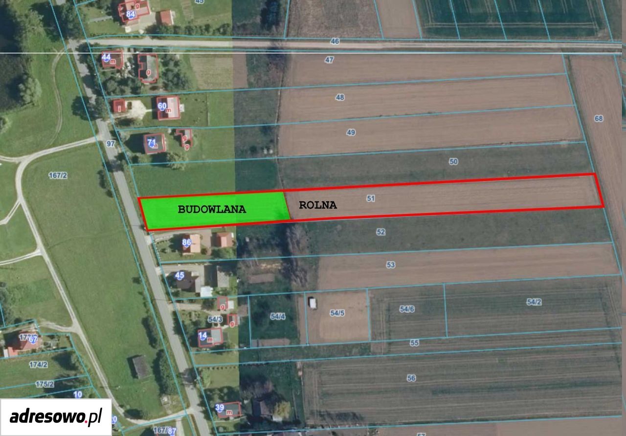Działka rolno-budowlana Bessów. Zdjęcie 2