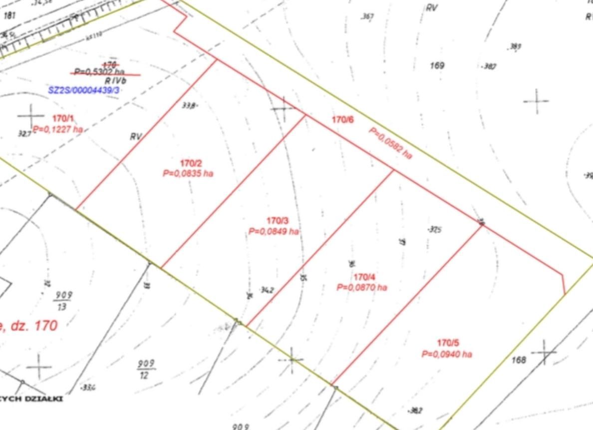 Działka budowlana Dołuje, ul. Żubrza. Zdjęcie 2