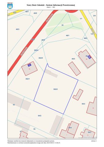 Działka budowlana Nowy Dwór Gdański Centrum, ul. Jantarowa. Zdjęcie 1