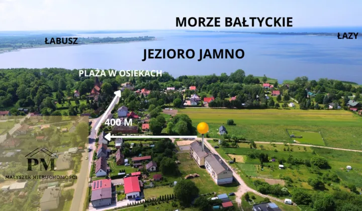 Działka rekreacyjna Osieki, ul. Łąkowa