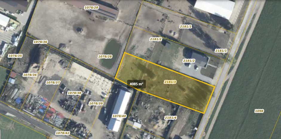 Działka inwestycyjna Budzyń, ul. Transportowa