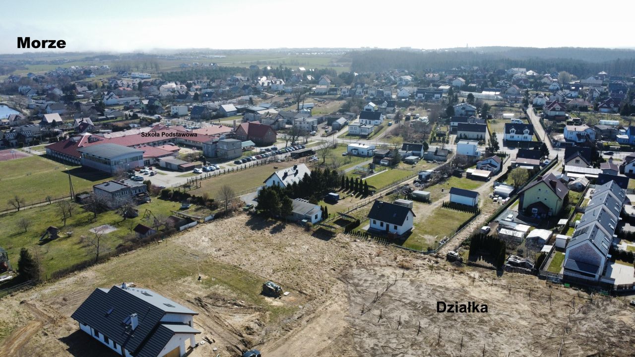 Działka budowlana Dębogórze, ul. Zimowa. Zdjęcie 3