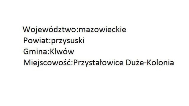 Działka rolno-budowlana Przystałowice Duże-Kolonia. Zdjęcie 1