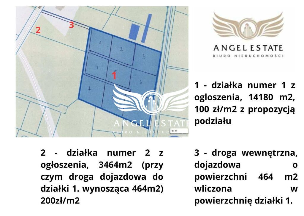 Działka budowlana Łęgi. Zdjęcie 8